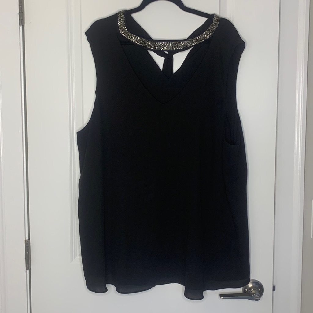 Torrid Black Elegant Top